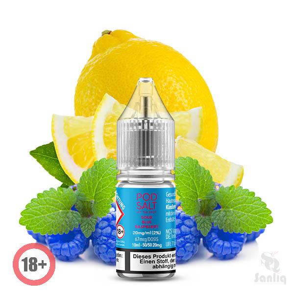 Pod Salt XTRA Sour Blue Raspberry Nikotinsalz Liquid 20mg ⭐️ Günstig bestellen! 