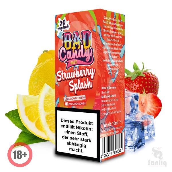 Bad Candy Strawberry Splash Nikotinsalz Liquid ✅ Günstig kaufen! 