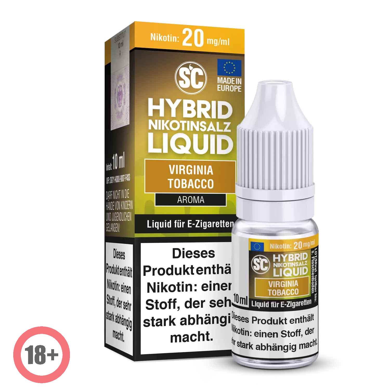 SC - Virginia Tobacco Hybrid Nikotinsalz Liquid ✅ Günstig kaufen! 
