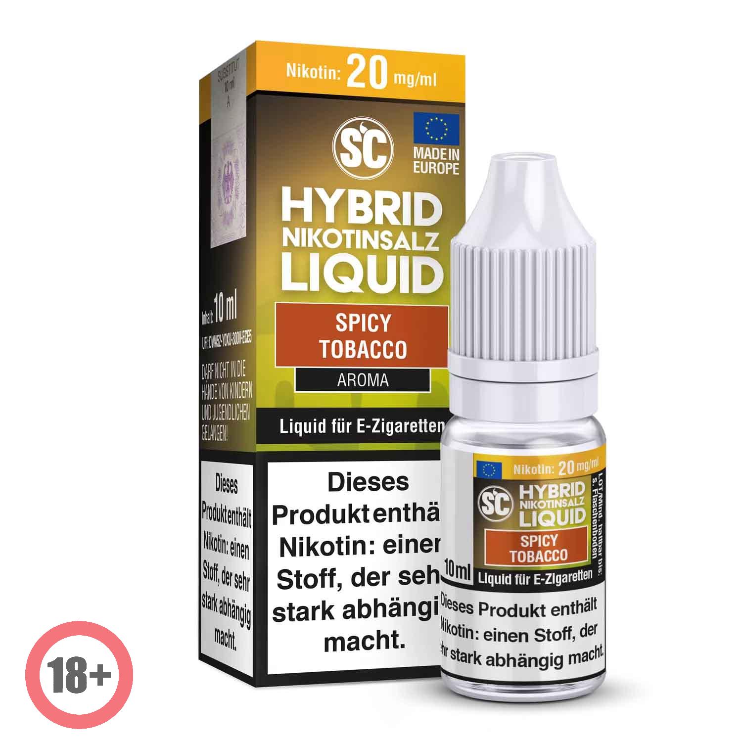 SC - Spicy Tobacco Hybrid Nikotinsalz Liquid ✅ Günstig kaufen! 