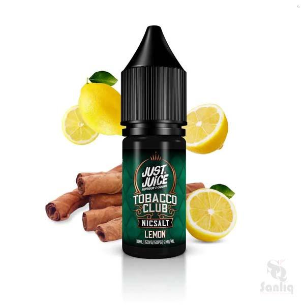 Just Juice Lemon Tobacco Nikotinsalz Liquid ☑️ Online kaufen!