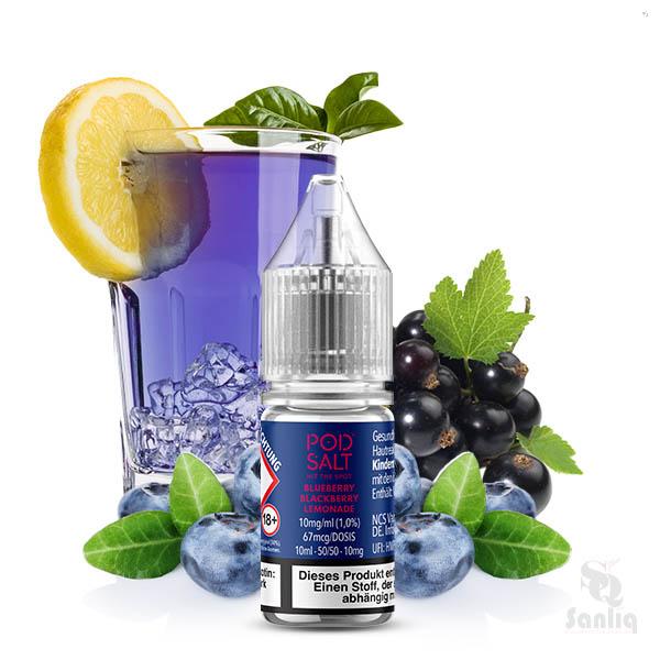 Pod Salt XTRA Blueberry Blackberry Lemonade Nikotinsalz Liquid 10mg ⭐️ Günstig kaufen! 