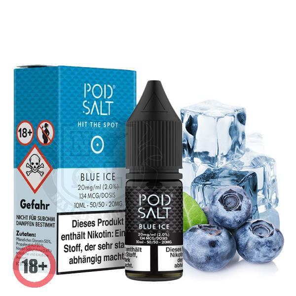 Pod Salt Blue Ice Nikotinsalz Liquid 10ml 20mg