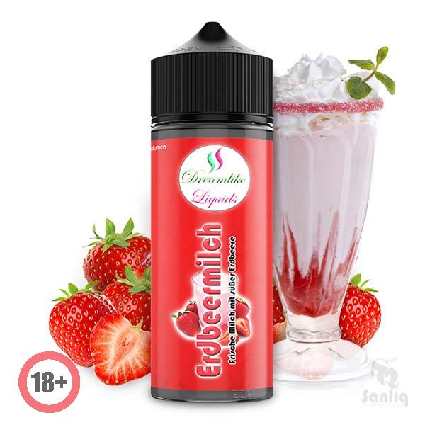 Dreamlike Liquids Erdbeermilch Aroma ⭐️ Günstig kaufen!