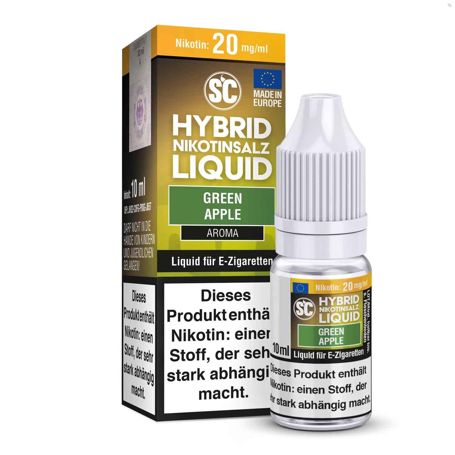 SC - Green Apple Hybrid Nikotinsalz Liquid ✅ Günstig kaufen! 