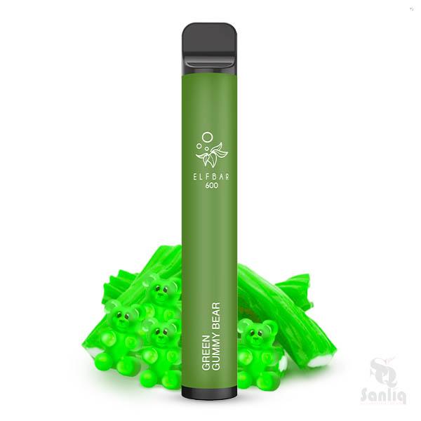 Elfbar 600 CP Einweg E-Zigarette Green Gummy Bear ✅ Jetzt günstig kaufen!