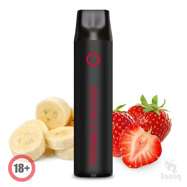 Pod Salt Go 600 Strawberry Banana 20mg ✅ Einweg E-Zigarette 